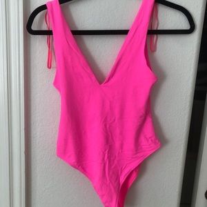 Zara pink bodysuit